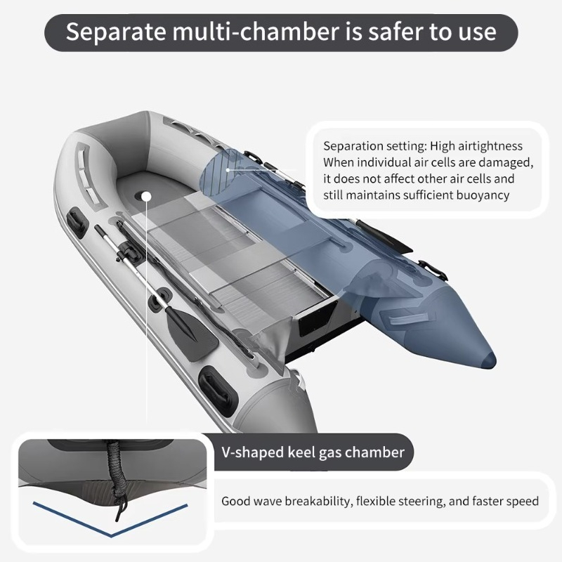 Özelleştirilebilir Büyük Boy 4 - Fishing Boat Inflatable incelemesi ve fiyatı
