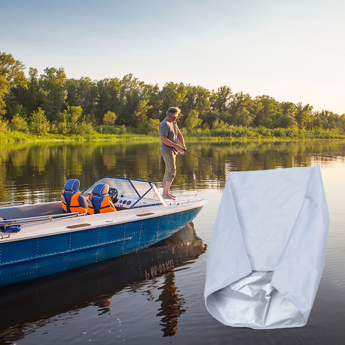 Tekne Koltuk Kılıfı Beyaz Oxfo - Fishing Boat Seat incelemesi ve fiyatı