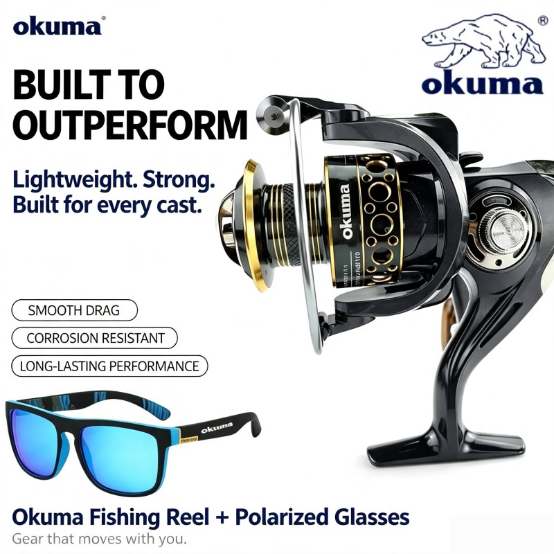 OKUMA-Spinning Reel, MetalUltr - Fishing Boat Steering Wheel incelemesi ve fiyatı